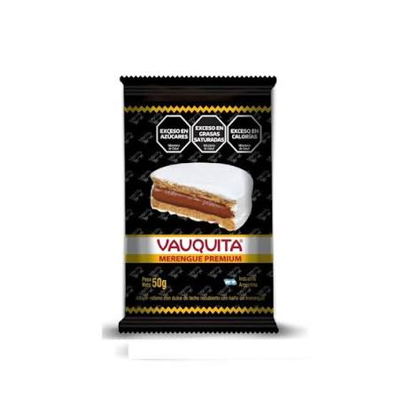 ALFAJOR VAUQUITA MERENGUE 50GRS